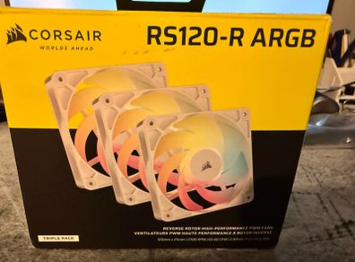 Corsair RS120 Reverse fans ARGB triple pack