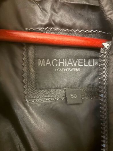 Machiavelli leather jacket size 50 /M