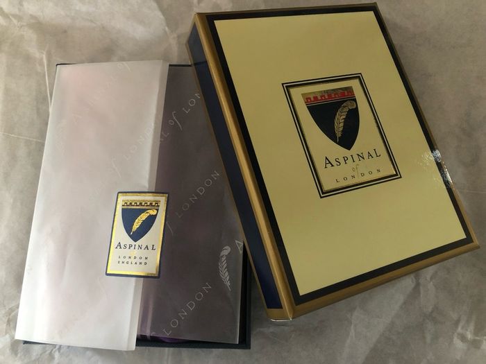Aspinal of London silk scarf