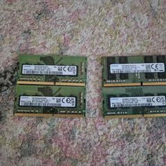 4x 16GB RAM PC4 Samsung laptop memory