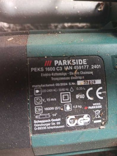 Parkside 1600W Electric Chainsaw