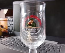 Morreti beer glasses