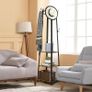 BRAND NEW Coat Stand with 3 Shelves Hall Trees Free Standing with Hooks for Scarves, Bags and Umbrellas Image 2