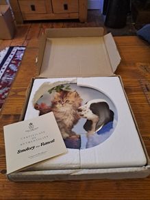Royal Worcester Smokey and Rascal Collector Plate