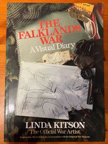 War book:'The Falklands War A Visual Diary'