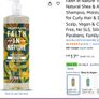 Moisturising Curly Hair Shampoo 1L Image 2