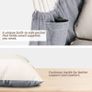 NEW SALE | Hammock Chair Hanging Swing 2 Seat Cushions Included,Strong Webbing Straps and Hooks for Easy Hanging Soft Cotton Weave Hanging Chair Side Pocket Large Tassel Chair Set Comfort Indoor Outdoor Image 6