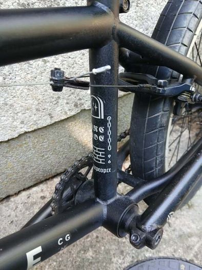 BMX stunt bike
