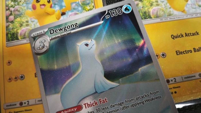 Dewgong ! Illustration Rare ! from Phantasmal Flames Set !