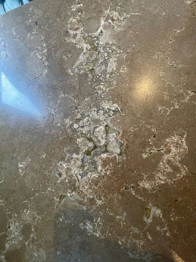 Golden Marble Table