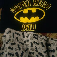 super hero dad short shirt