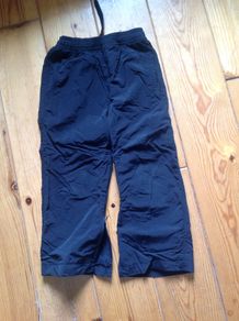 Age 4 Black Tracksuit Bottoms