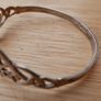 Vintage Sterling Silver 925 Celtic Knot Torc Bangle 13,9g Image 7