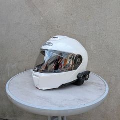HJC RPHA 90 flip up helmet with Sena 30K