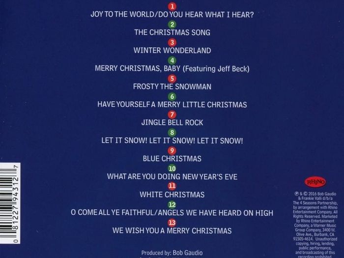 Frankie Valli 'tis the seasons CD. Free Postage!