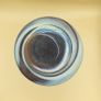 Vintage Hand Blown Brown Glass Vase (Swirl pattern) Image 3