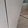 Cream and oak sideboard Image 5