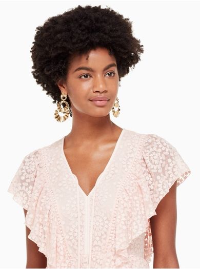 BNWT - Kate spade embroidered chiffon dress UK 14
