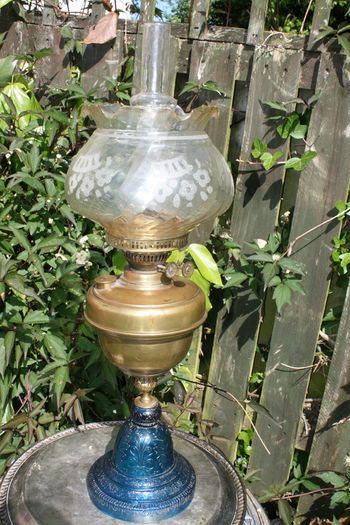 Vintage Oil Lamp