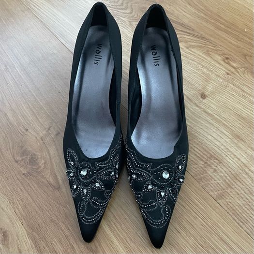 black high heels 38/5