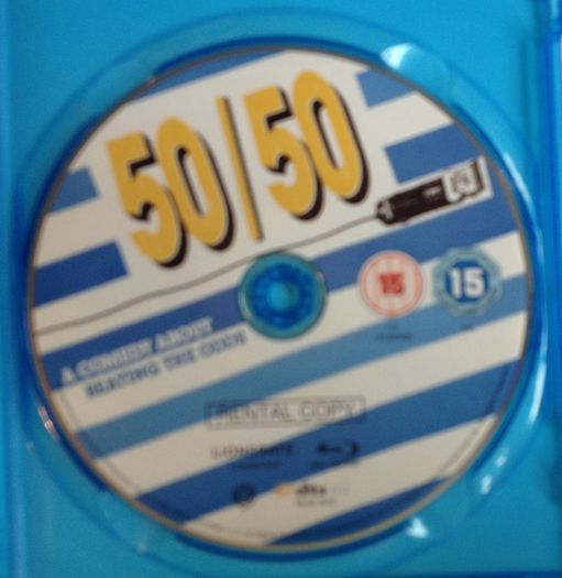 50/50 (2011) Joseph Gordon-Levitt, Seth Rogen, Anna Kendrick, Bryce Dallas Howard & Anjelica Huston [Blu-ray Movie]