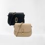 Black saddle crossbody bag Image 6