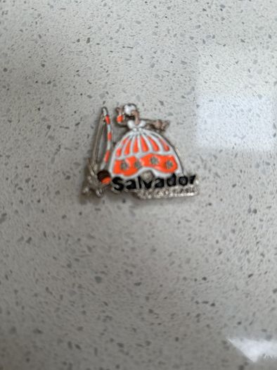 Authentic Salvador Pin and Keychain