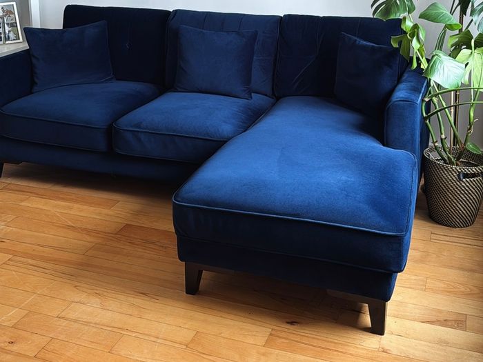 L shaped sofa