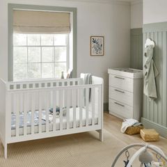 Baby Cot Bed Heaton White Mamas and Papas from baby to 7 years old kid