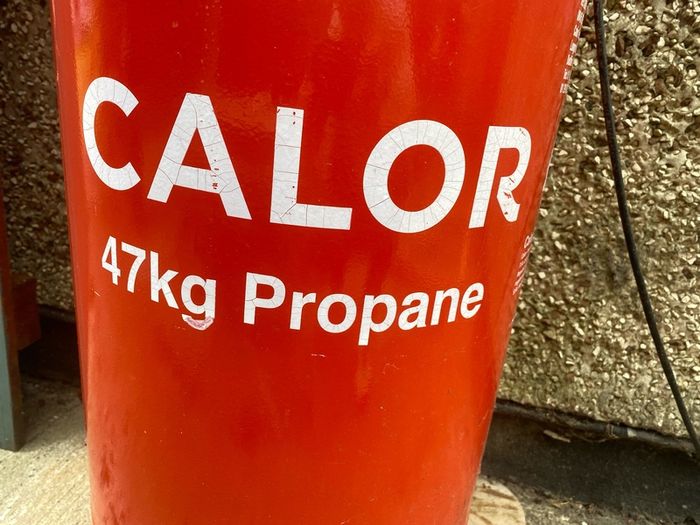 Propane Gas Cylinder nearly full