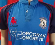 Vintage Westport Rugby Club Rugby Union Jersey (Adult Small) FREE POST