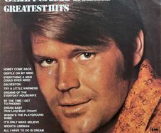 Glen Campbell Greatest Hirs. Vinyl plays like new - super minty condition.