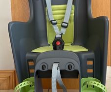 Back bike seat for baby/toddler
