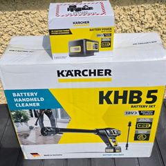 Brand New Karcher KHB5 Power Washer and Spare 5AH Battery