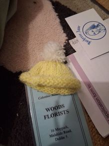 small hat for innocent smoothie bottle