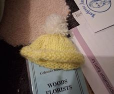 small hat for innocent smoothie bottle