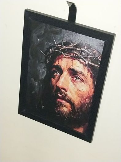 "Jesus Sacrifice For US All" A4 Framed