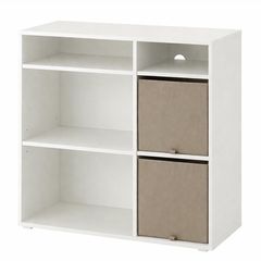 IKEA Vihals Shelving Unit w/ Boxes