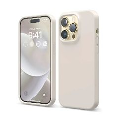 Liquid Silicone Case For Apple iPhone 14 Pro Luxury Thin Phone Cover Grey