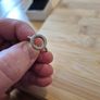 sterling silver Pandora circular Ring. Image 2
