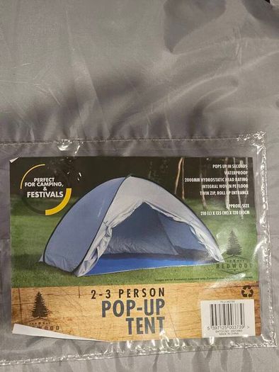 Camping / Festival Gear Bundle - 2 Pop-Up Tents & 5 Folding Camping Chairs