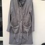 Grey "FranStyle" Trench Coat  size 10/12 Image 2