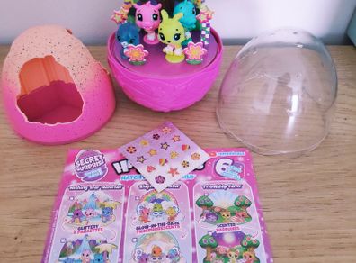 Hatchimals colleggtibles secret surprises egg with 4 mini figures
