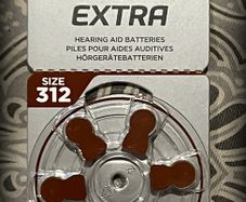 RAYOVAC EXTRA Hearing Aid Batteries 312