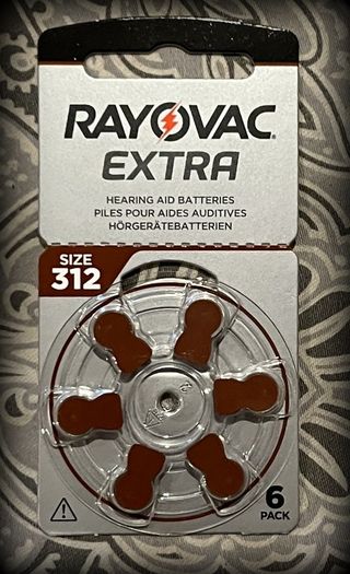 RAYOVAC EXTRA Hearing Aid Batteries 312