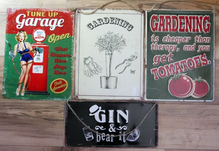 Hanging Wall Signs
