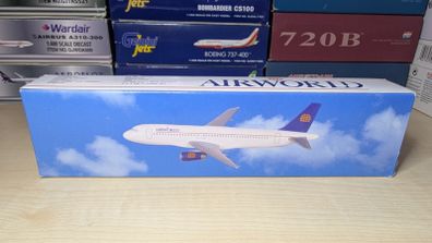 AIRWORLD 1:200 scale model airplane, Airbus A320 aircraft, NEW