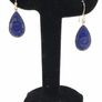 Silver And Lapis Earrings Like New With COA Image 9