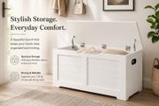 Storage Bench with Lift-Up Lid