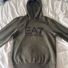 EA7 Emporio Armani Khaki Hoodie  S